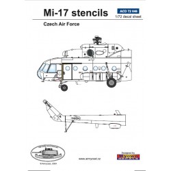 ACD 72046 Mi-17 Stencil...