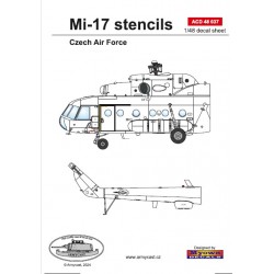 ACD 48037 Mi-17 Stencil...