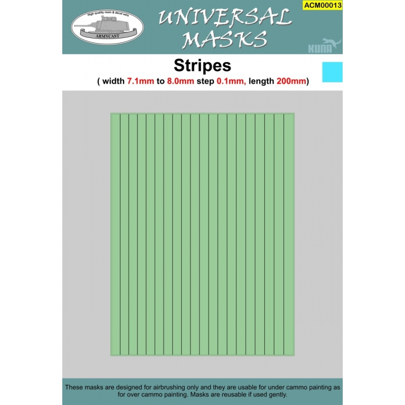 Stripes 7,1mm-8,0mm