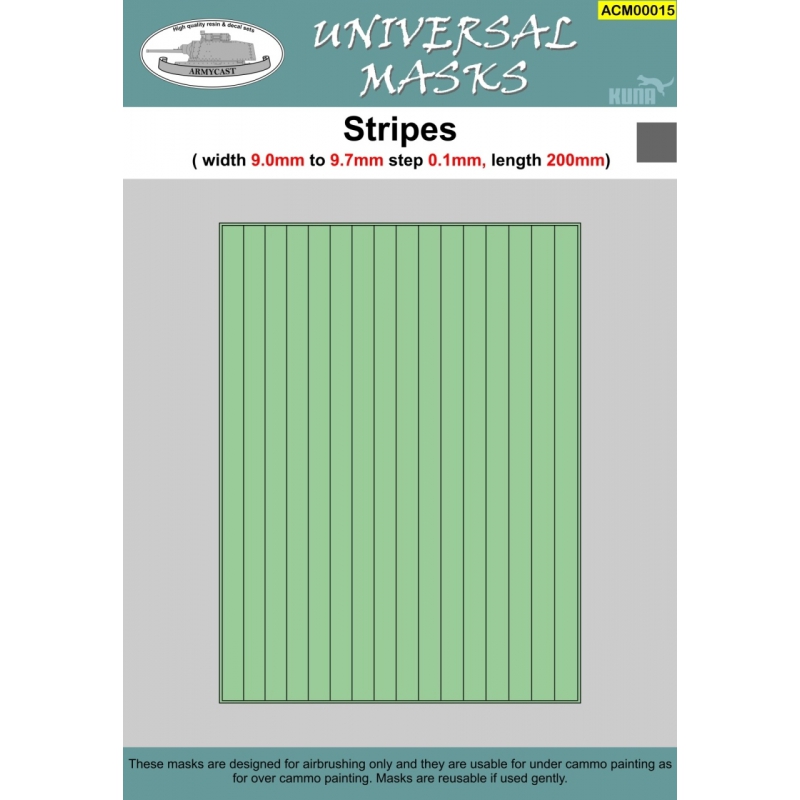 Stripes 9,0mm-9,7mm