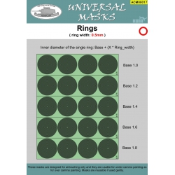 Rings width 0,5mm