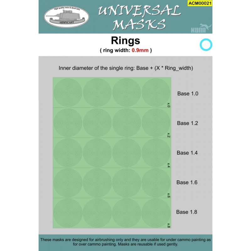 Rings width 0,9mm