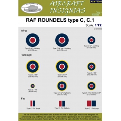 RAF ROUNDELS type C, C.1