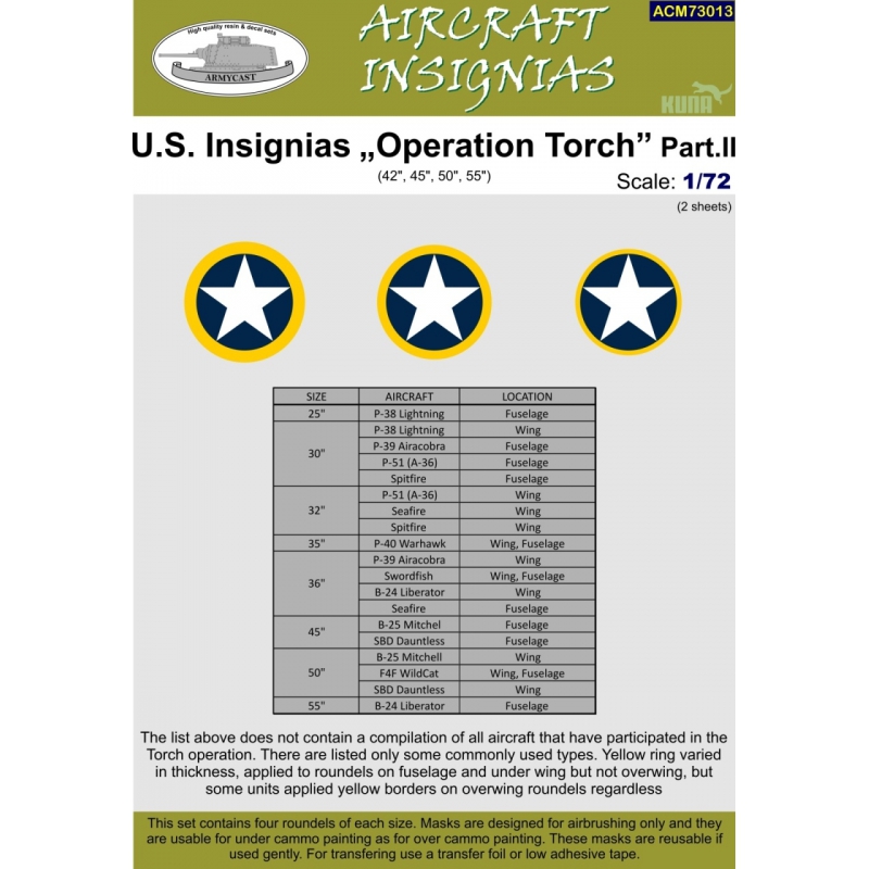 U.S. Insignias "Operation Torch" Part.II