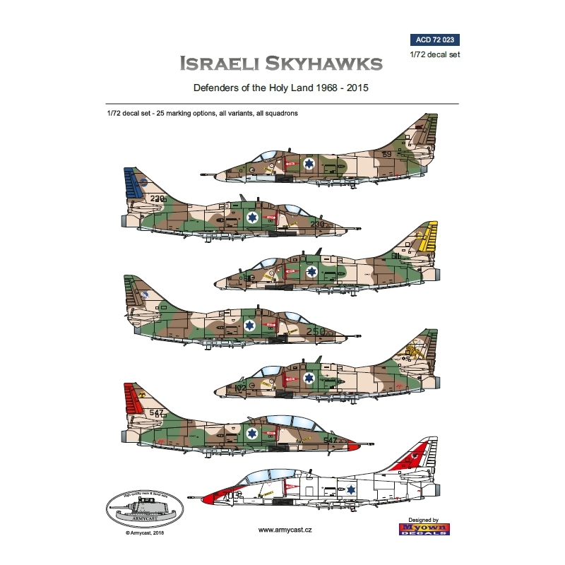 A-4/TA-4 Israeli Skyhawks