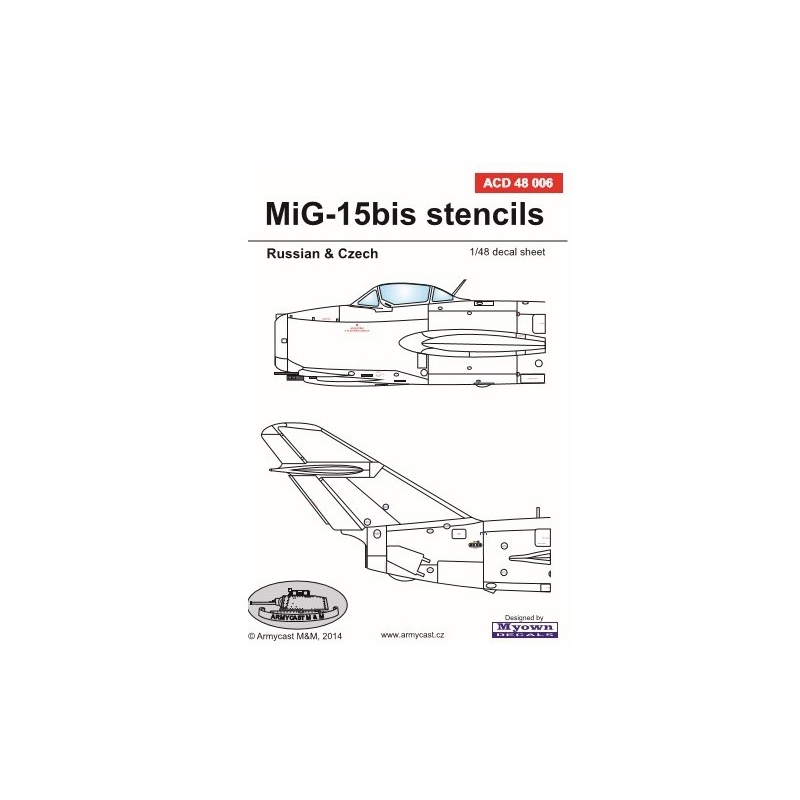 MiG-15 Stencils