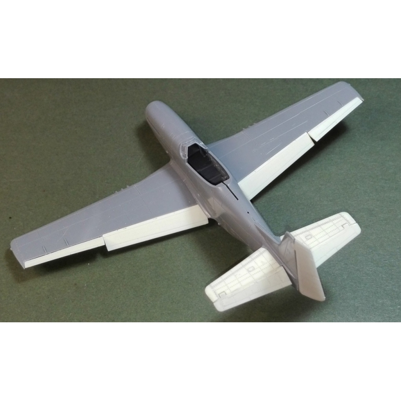 P-51D Mustang - control surface set