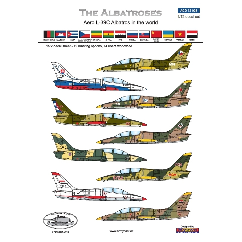 L-39C albatroses in the world