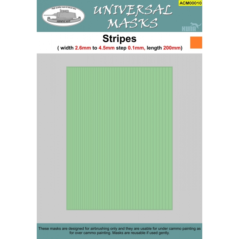 Stripes 2,6mm-4,5mm